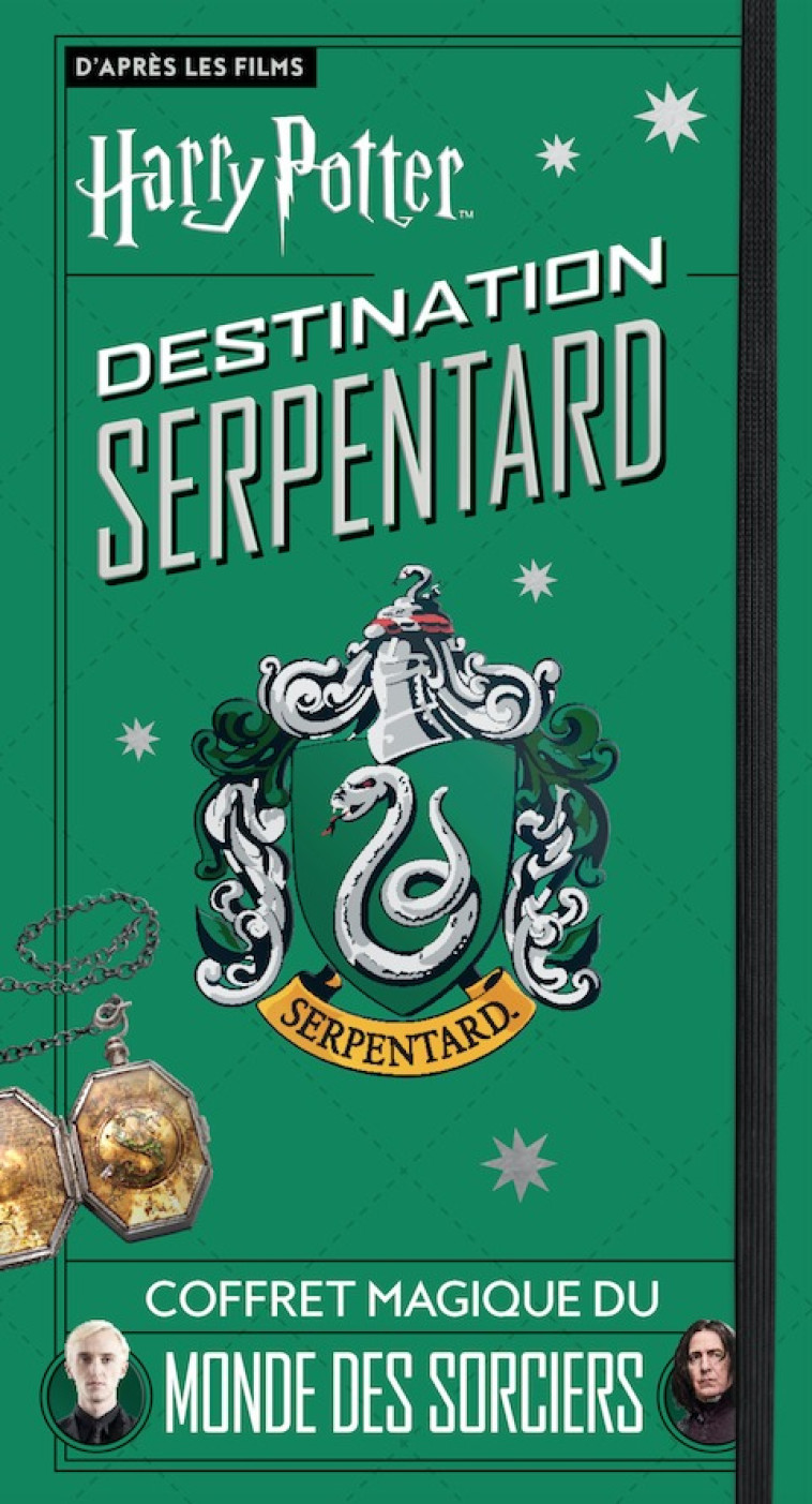 HARRY POTTER - DESTINATION SERPENTARD, COFFRET MAGIQUE DU MONDE DES SORCIERS - COLLECTIFS JEUNESSE - GALLIMARD JEUNE