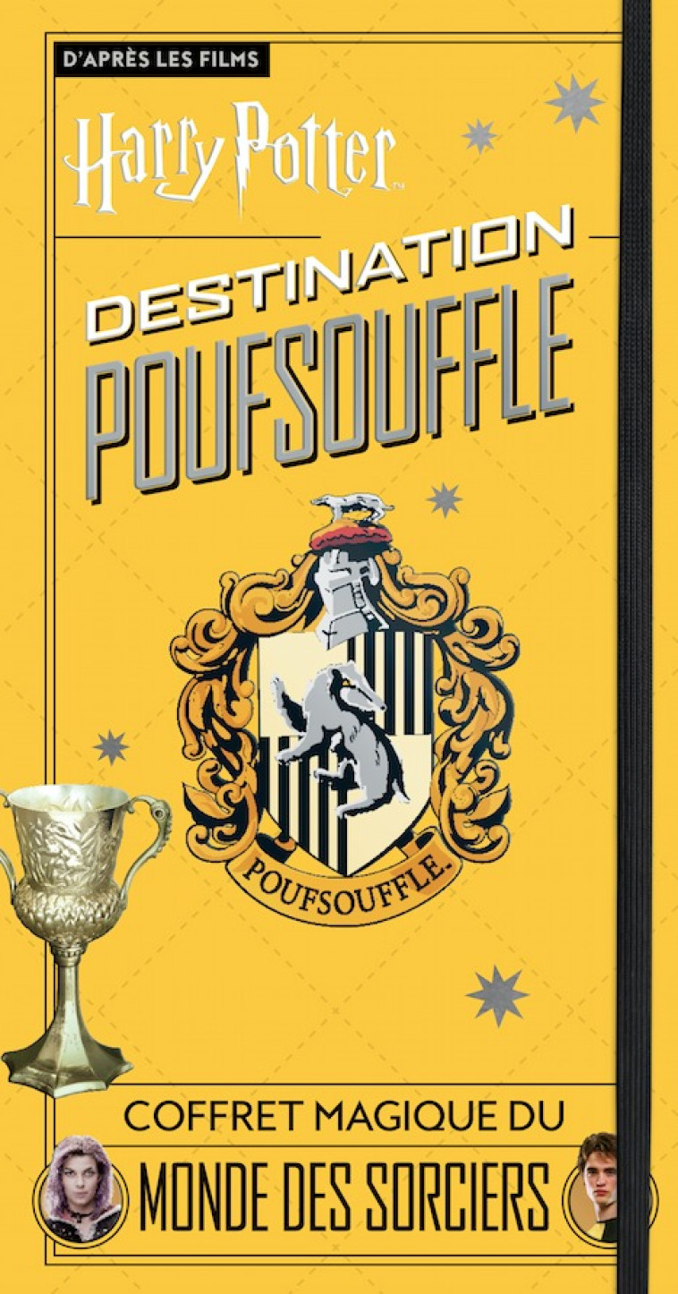 HARRY POTTER - DESTINATION POUFSOUFFLE, COFFRET MAGIQUE DU MONDE DES SORCIERS - COLLECTIFS JEUNESSE - GALLIMARD JEUNE