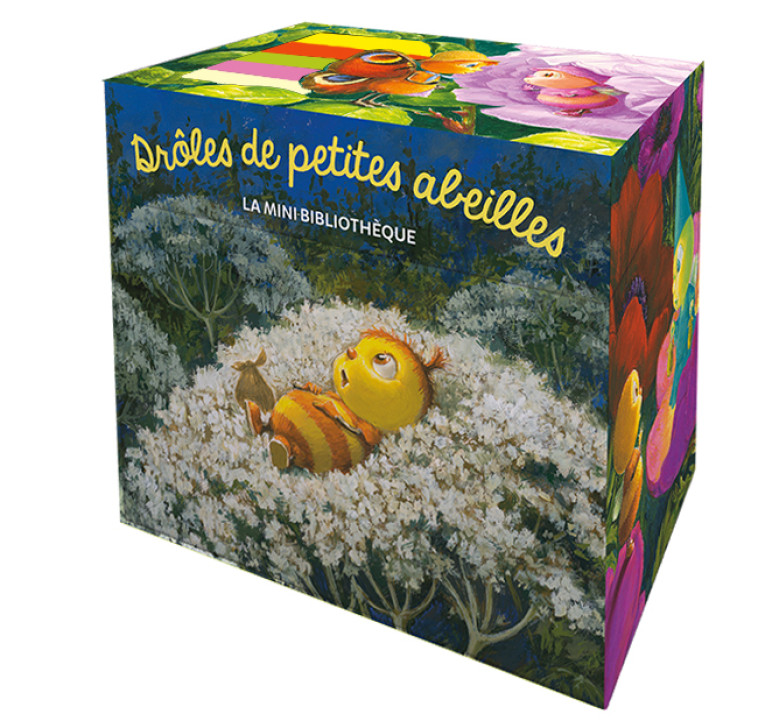 LES DROLES DE PETITES ABEILLES - LA MINI-BIBLIOTHEQUE - ANTOON KRINGS - GALL JEUN GIBOU