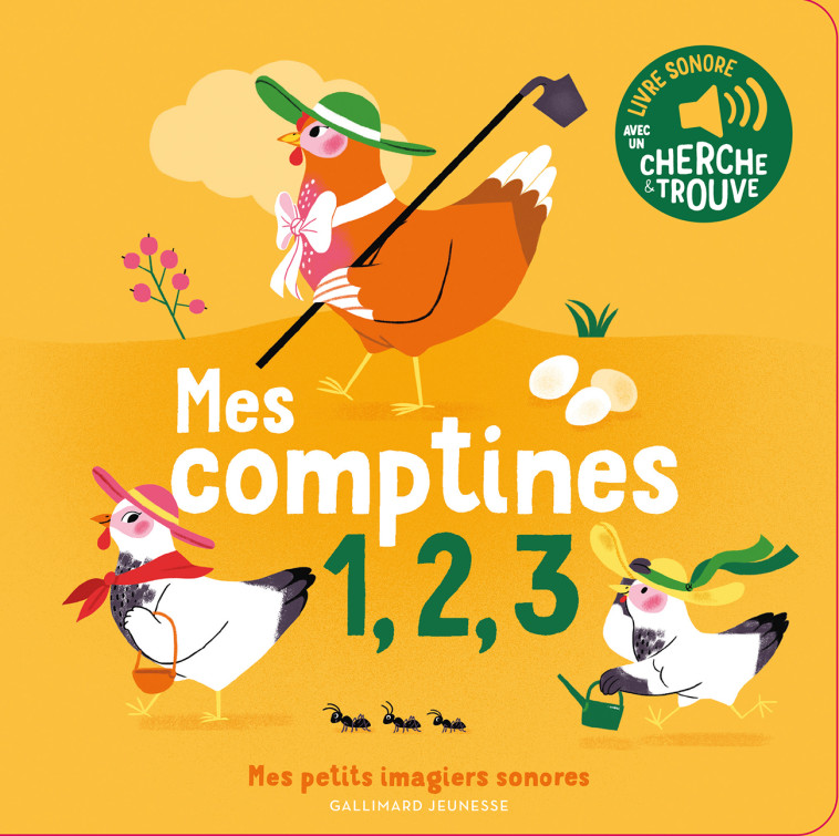 MES COMPTINES 1, 2, 3 - COLLECTIFS JEUNESSE - GALLIMARD JEUNE