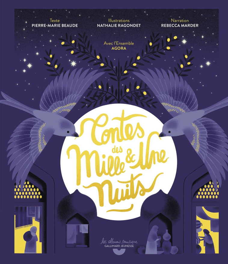 CONTES DES MILLE ET UNE NUITS + CD - PIERRE-MARIE BEAUDE - GALLIMARD JEUNE