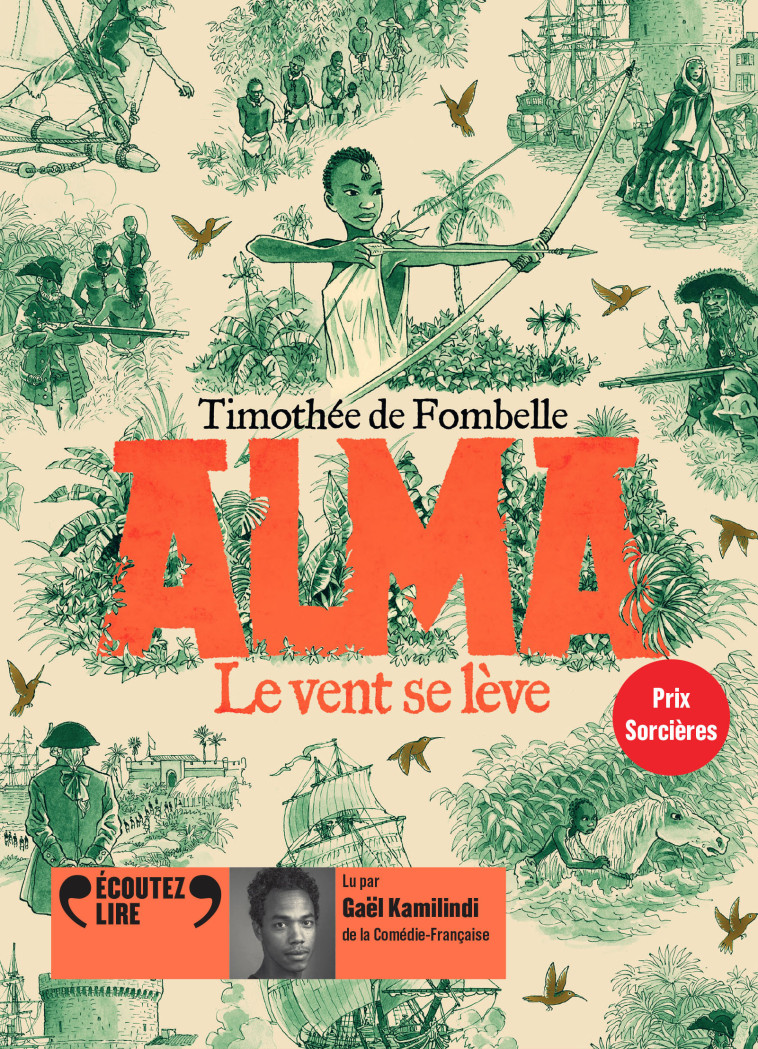 ALMA T01 LE VENT SE LEVE - AUDIO - FOMBELLE TIMOTHEE DE - GALLIMARD JEUNE