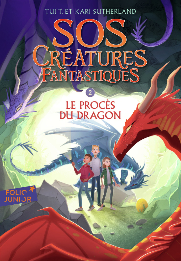 SOS CREATURES FANTASTIQUES T02 LE PROCES DU DRAGON - SUTHERLAND/SUTHERLAN - GALLIMARD JEUNE