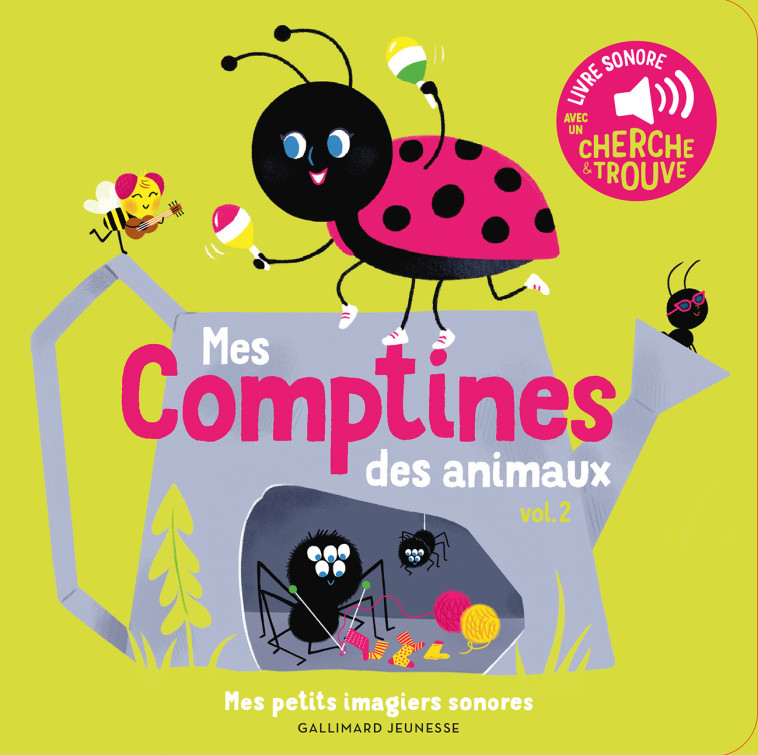 MES COMPTINES DES ANIMAUX T2 - VOL02 - ELSA FOUQUIER - GALLIMARD JEUNE