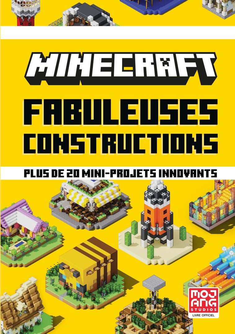 MINECRAFT - FABULEUSES CONSTRUCTIONS - COLLECTIFS JEUNESSE - GALLIMARD JEUNE