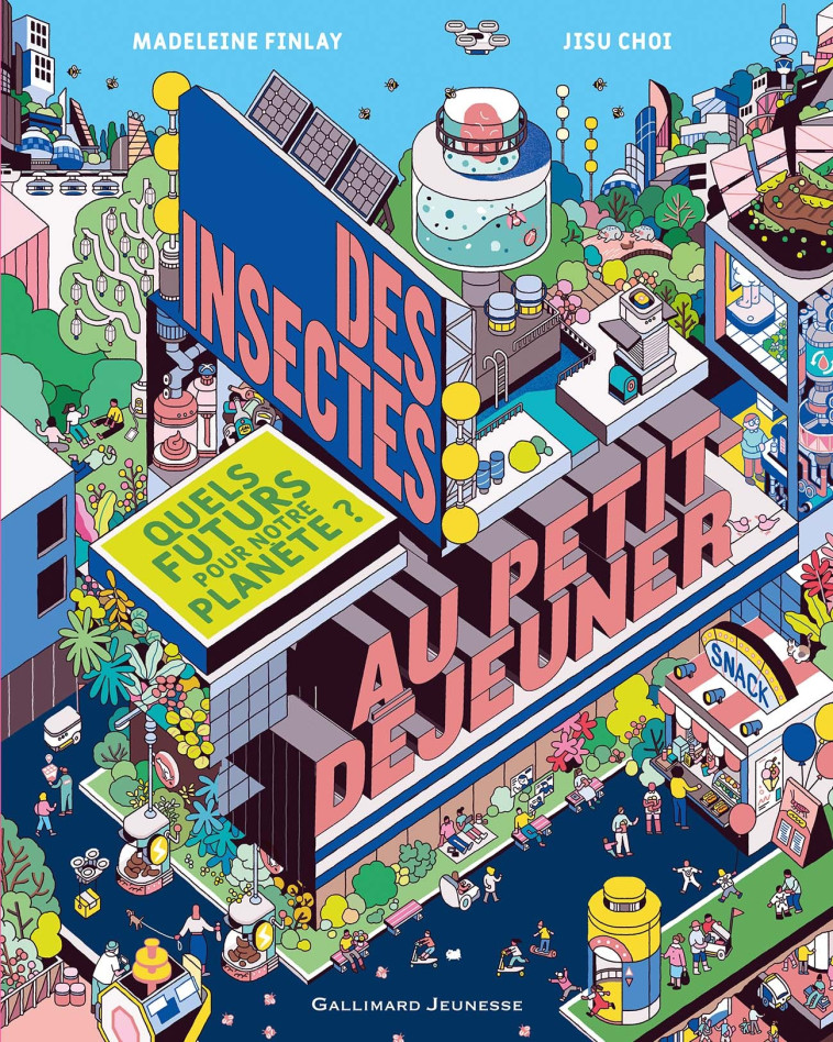 DES INSECTES AU PETIT-DEJEUNER - MADELEINE FINLAY - GALLIMARD JEUNE