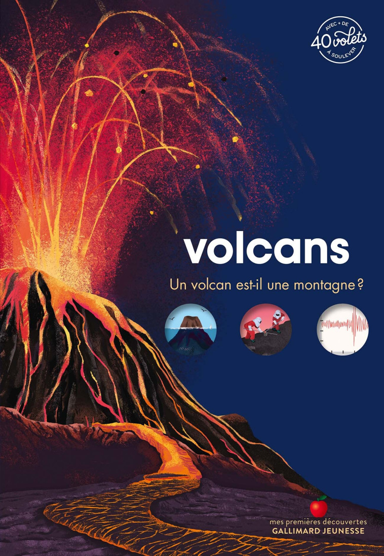 VOLCANS UN VOLCAN EST IL UNE MONTAGNE - BORDET-PETILLON S. - GALLIMARD JEUNE