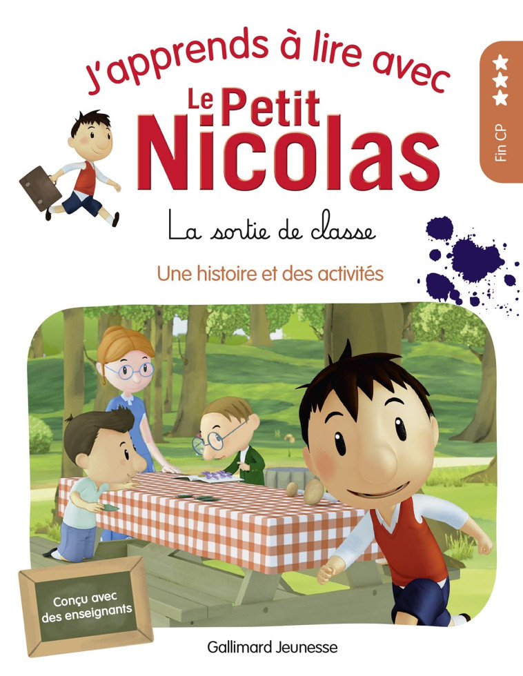 LA SORTIE DE CLASSE CP NIVEAU 3 - DEMARIA MARJORIE - GALLIMARD JEUNE