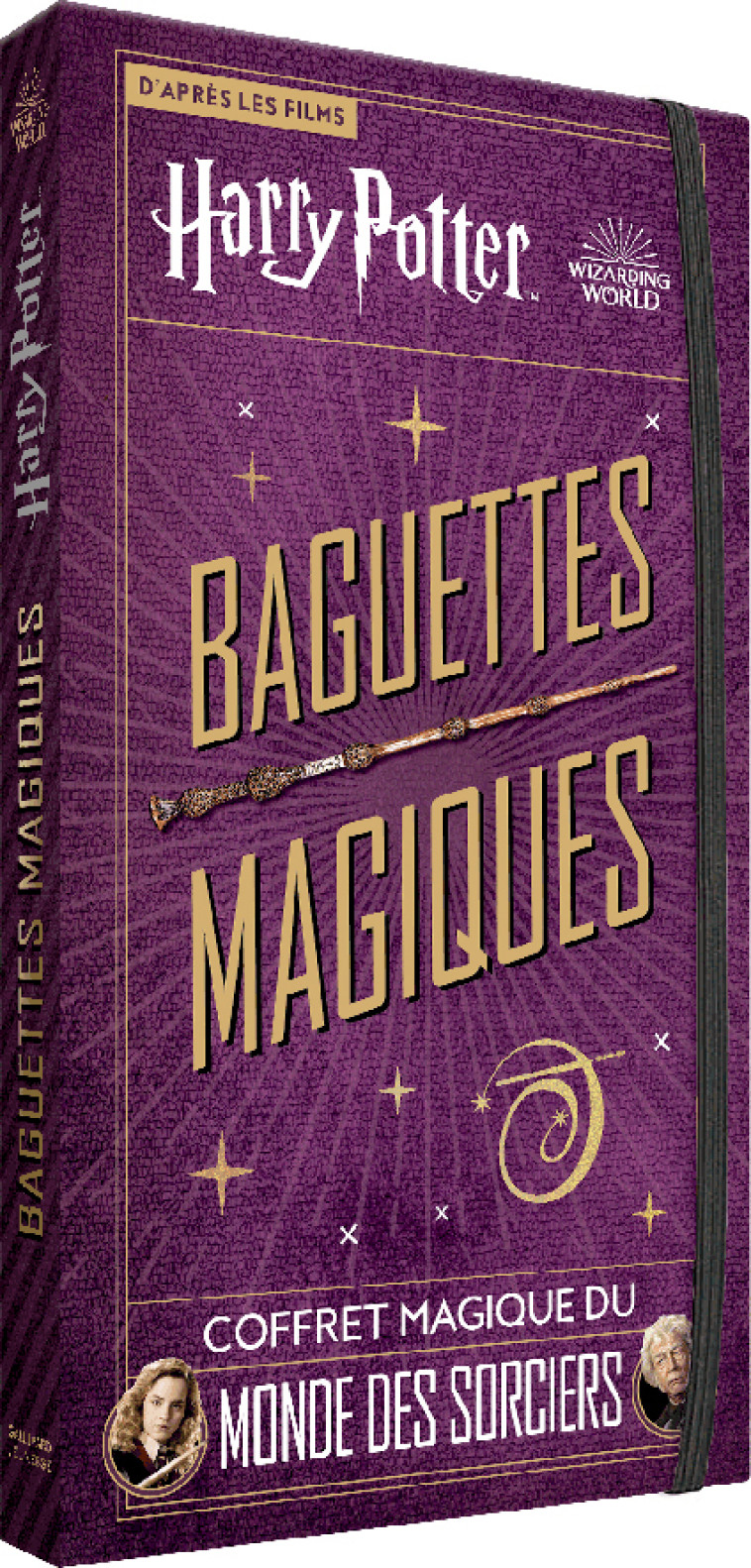 HARRY POTTER, COFFRET MAGIQUE DU MONDE DES SORCIERS 6 - BAGUETTES MAGIQUES (TP) - MONIQUE PETERSON - GALLIMARD JEUNE