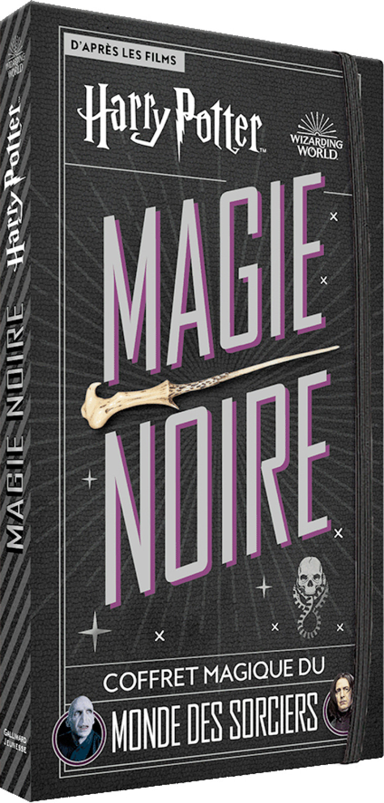 HARRY POTTER, COFFRET MAGIQUE DU MONDE DES SORCIERS  - MAGIE NOIRE - JODY REVENSON - GALLIMARD JEUNE