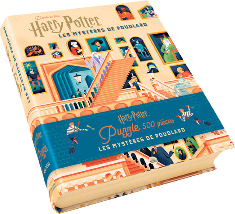 HARRY POTTER, LES MYSTERES DE POUDLARD - LIVRE ET PUZZLE - JODY REVENSON - GALLIMARD JEUNE