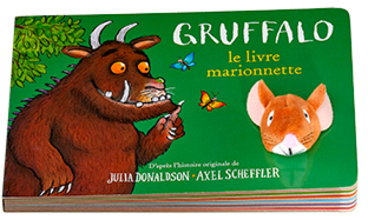 GRUFFALO - LE LIVRE MARIONNETTE - DONALDSON / SCHEFFLER - GALLIMARD JEUNE