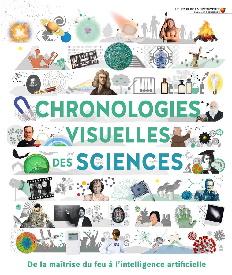 CHRONOLOGIES VISUELLES DES SCIENCES - COLLECTIFS JEUNESSE - GALLIMARD JEUNE