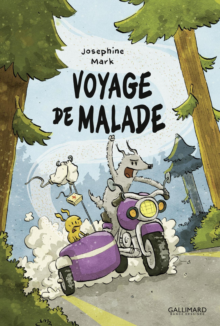 VOYAGE DE MALADE - MARK JOSEPHINE - GALLIMARD BD