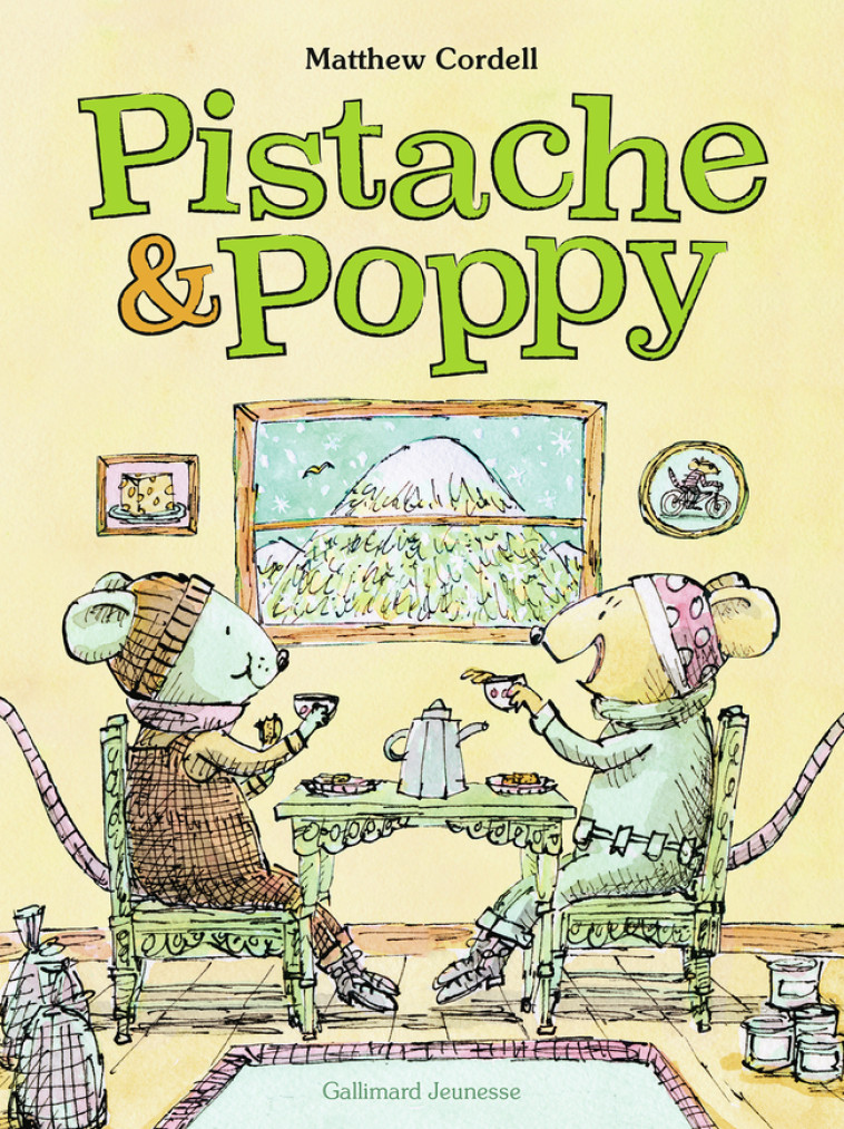 PISTACHE ET POPPY - CORDELL MATTHEW - GALLIMARD JEUNE