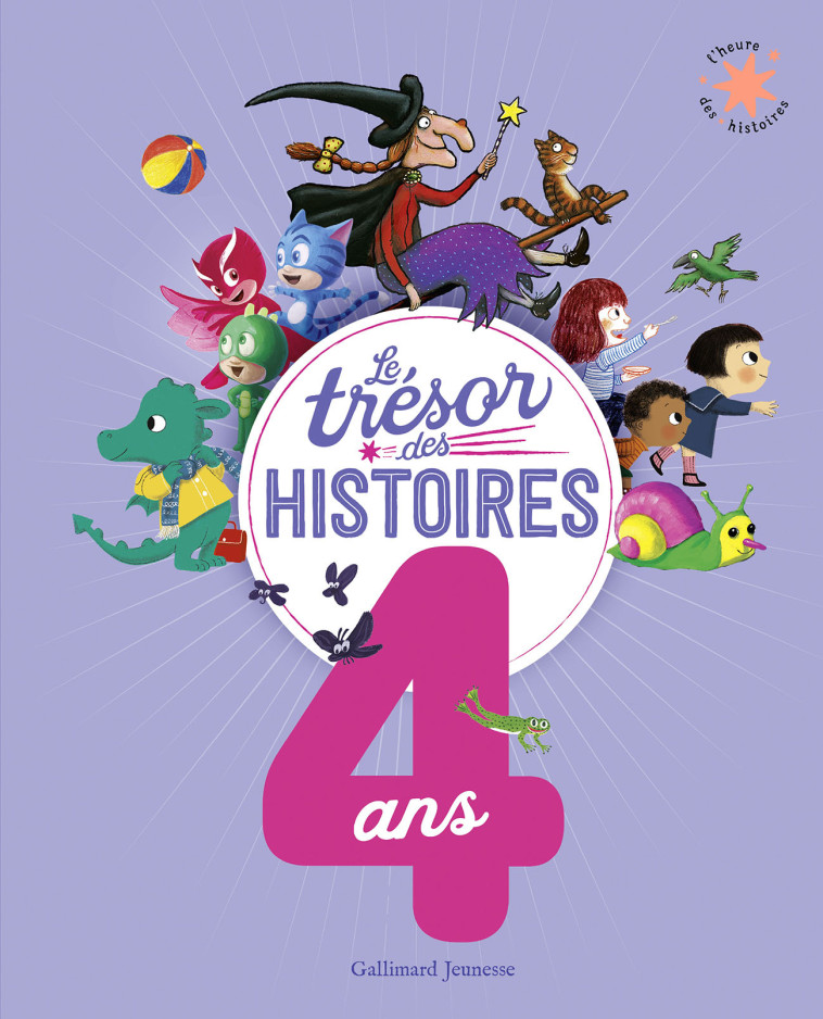 LE TRESOR DES HISTOIRES - 4 ANS - COLLECTIFS JEUNESSE - GALLIMARD JEUNE