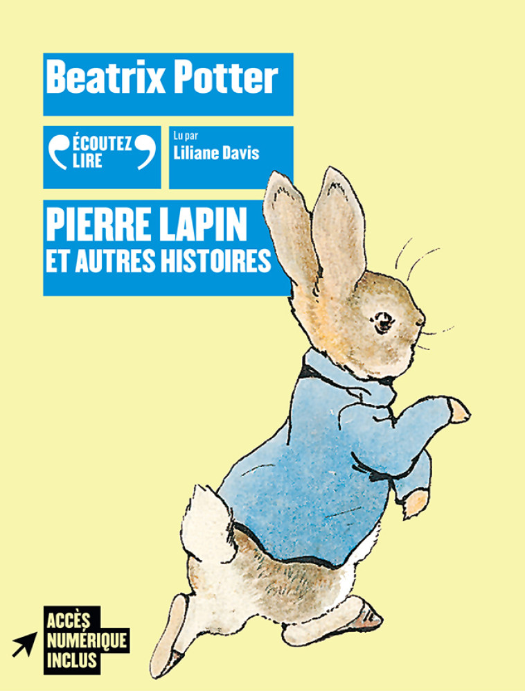 PIERRE LAPIN ET AUTRES HISTOIRES CD - AUDIO - BEATRIX POTTER - GALLIMARD JEUNE