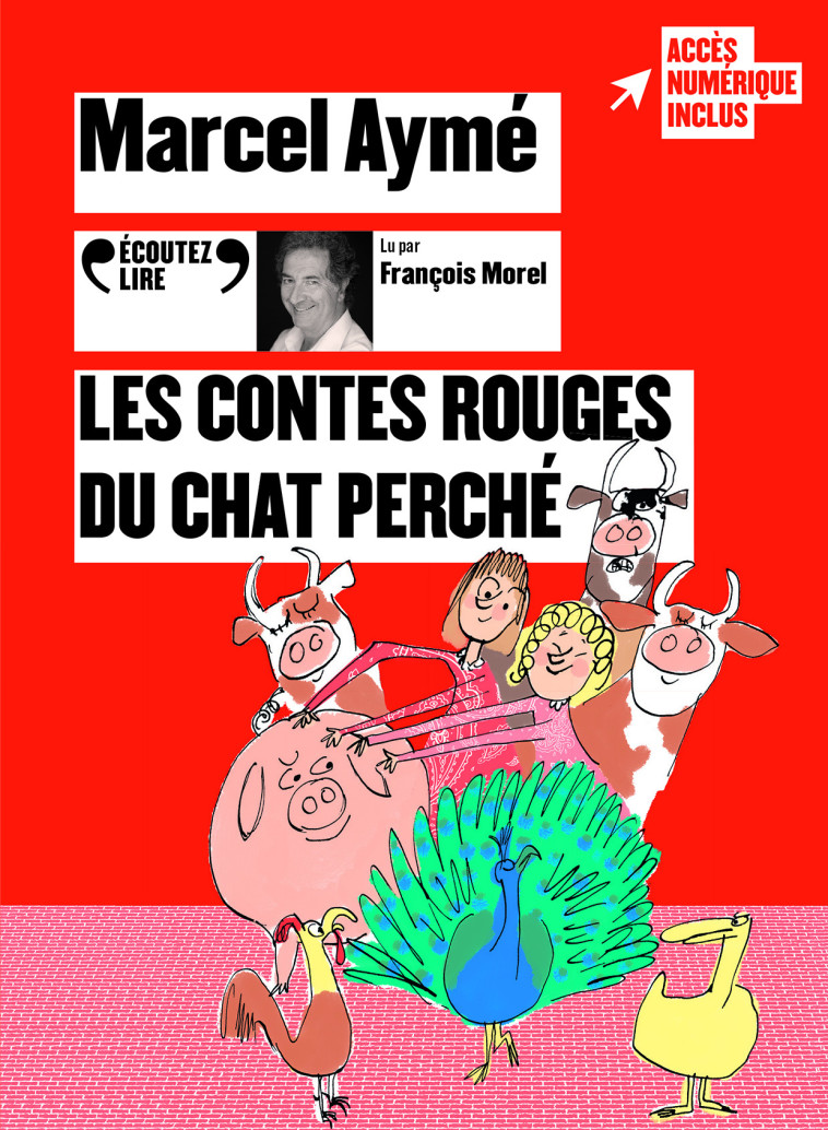 CONTES ROUGES DU CHAT PERCHE - AUDIO - AYME MARCEL - GALLIMARD JEUNE