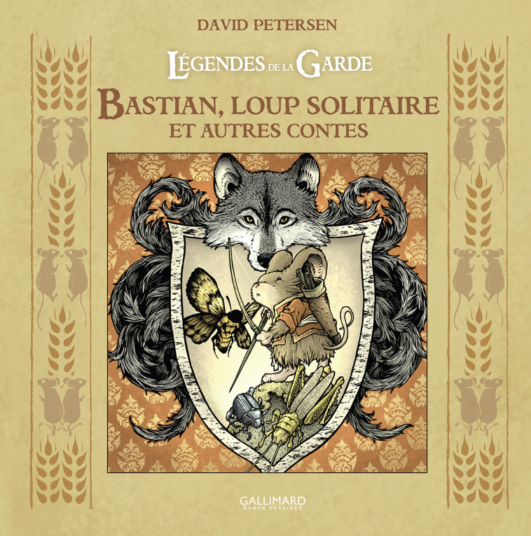 BASTIAN, LOUP SOLITAIRE ET AUTRES CONTES - PETERSEN DAVID - GALLIMARD BD