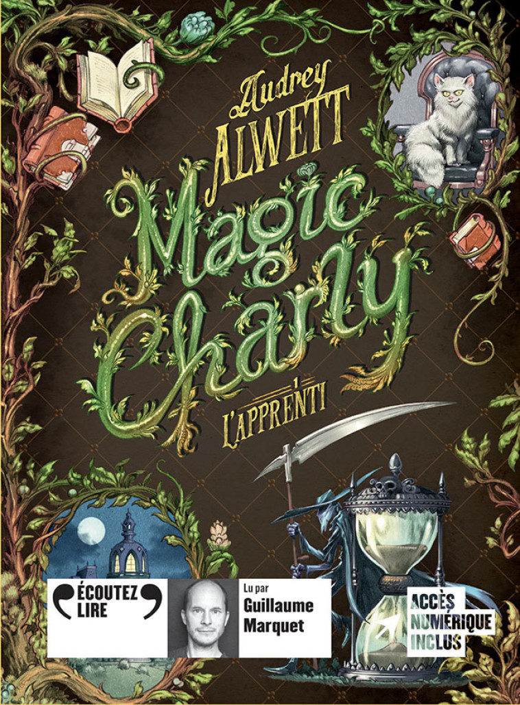 MAGIC CHARLY - 1 L'APPRENTI CD - AUDIO - ALWETT AUDREY - GALLIMARD JEUNE