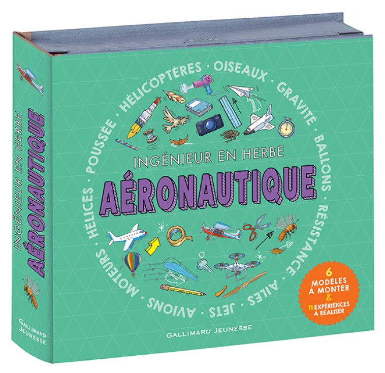 AERONAUTIQUE - INGENIEUR EN HERBE - DICKMANN NANCY - GALLIMARD JEUNE