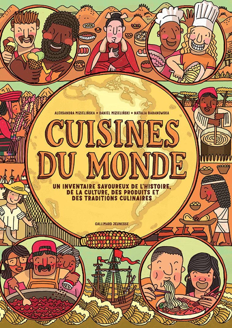 CUISINES DU MONDE - MIZIELINSKA/MIZIELIN - GALLIMARD JEUNE