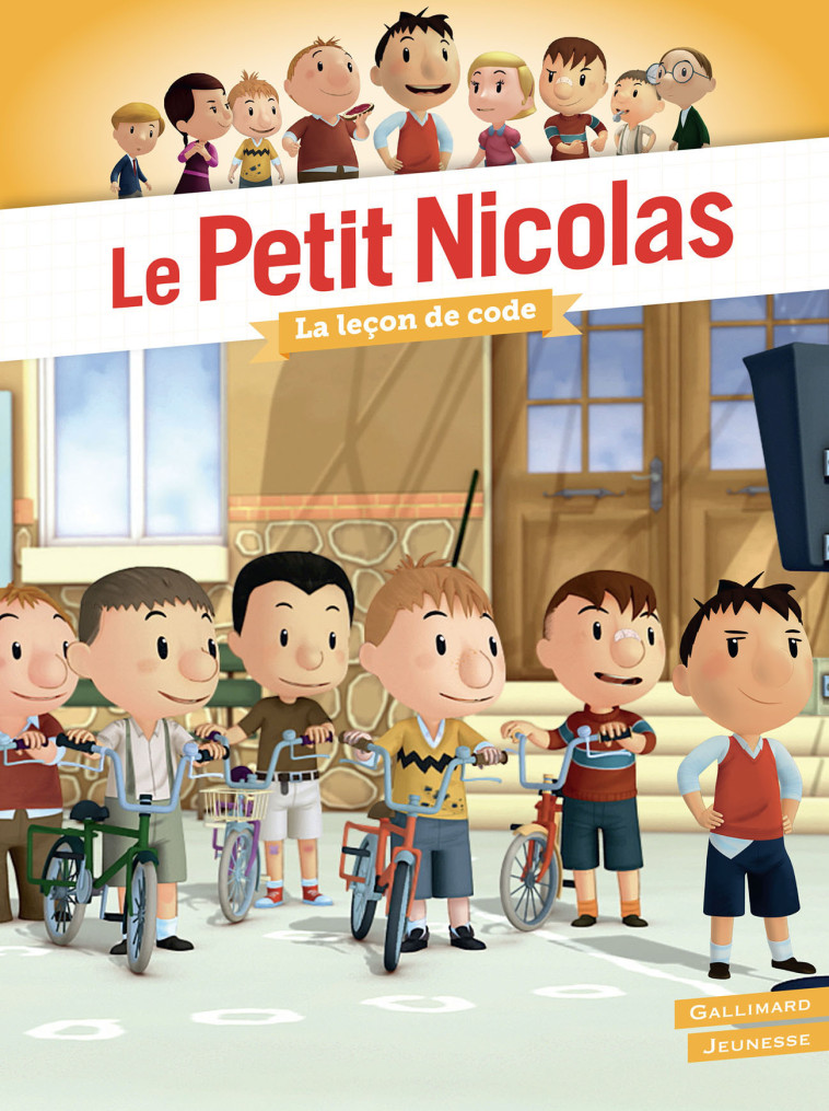 LE PETIT NICOLAS - LA LECON DE CODE - KECIR-LEP - GALLIMARD JEUNE