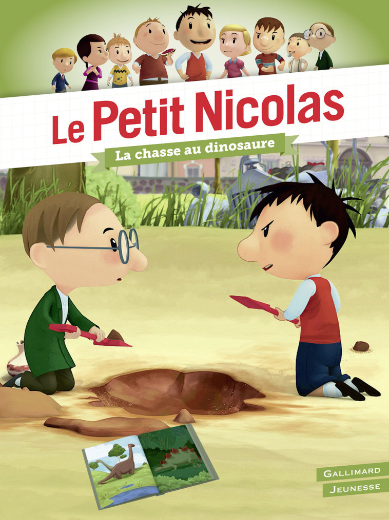 LE PETIT NICOLAS - LA CHASSE AU DINOSAURE - KECIR-LEP - GALLIMARD JEUNE