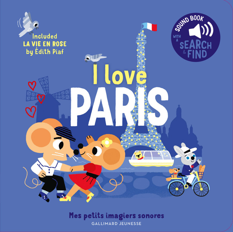 I LOVE PARIS - BILLET - GALLIMARD JEUNE