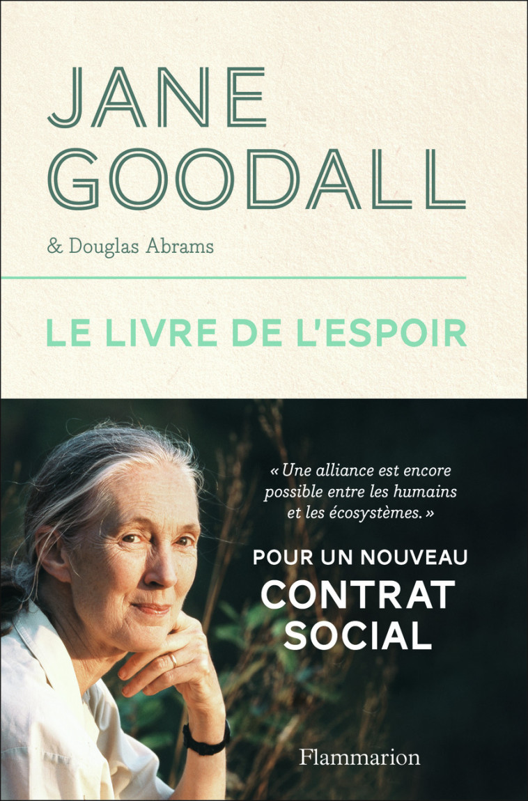 LE LIVRE DE L'ESPOIR - GOODALL/ABRAMS - FLAMMARION