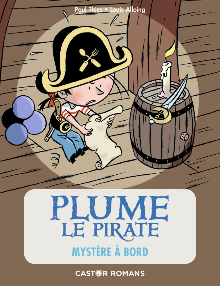 PLUME LE PIRATE T04 MYSTERE A BORD - THIES/ALLOING - PERE CASTOR