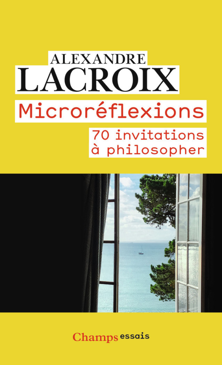 MICROREFLEXIONS - 70 INVITATIONS A PHILOSOP HER - LACROIX ALEXANDRE - FLAMMARION