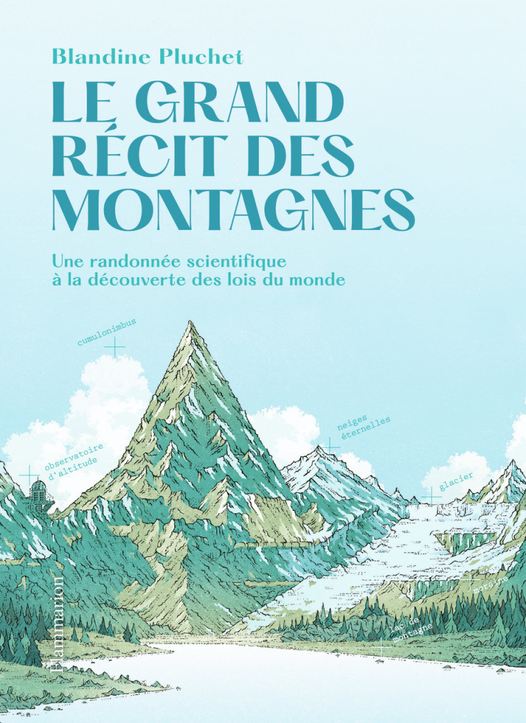 LE GRAND RECIT DES MONTAGNES - PLUCHET BLANDINE - FLAMMARION