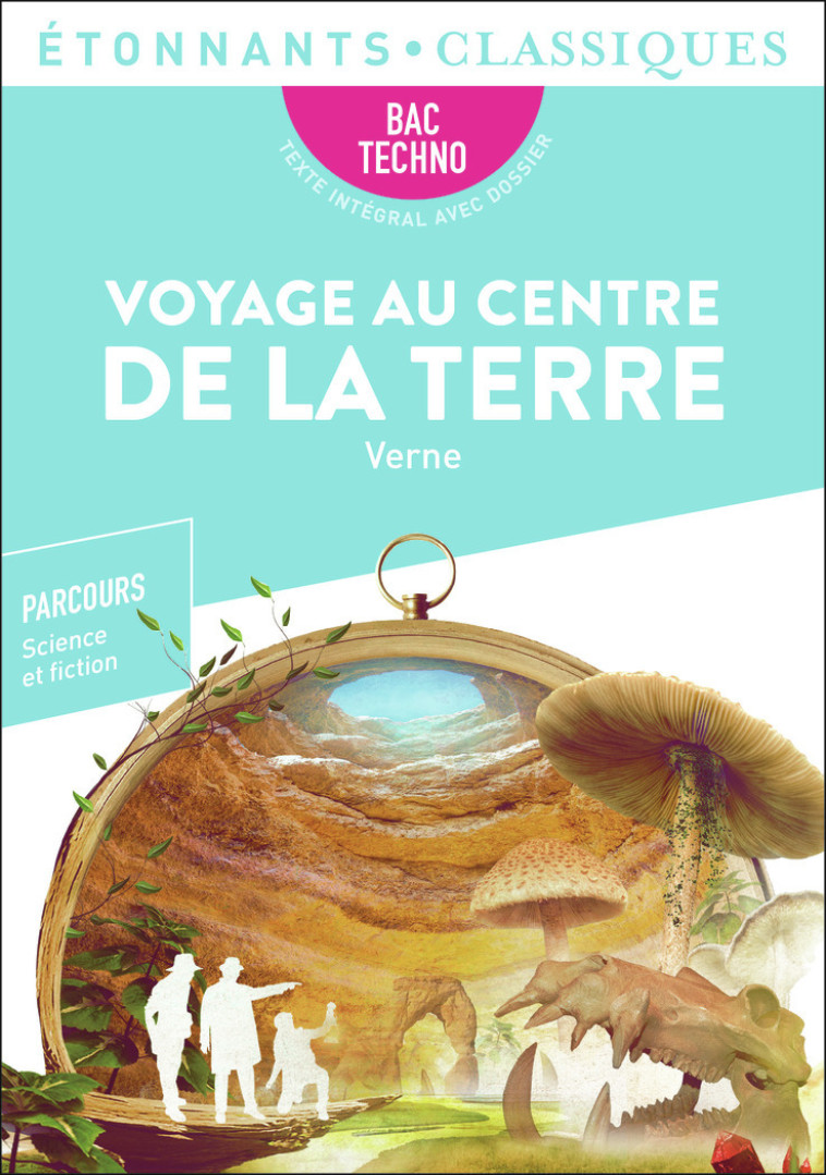 VOYAGE AU CENTRE DE LA TERRE BAC TECHNO 2022 - VERNE JULES - FLAMMARION