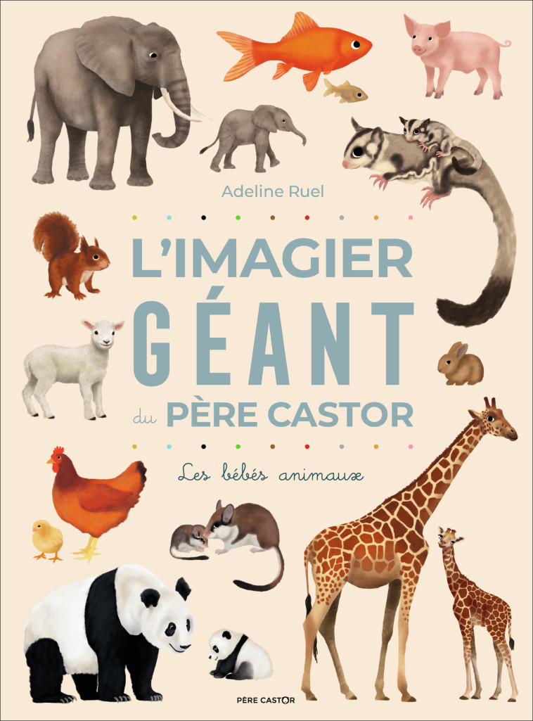 L'IMAGIER GEANT DU PERE CASTOR - RUEL ADELINE - PERE CASTOR