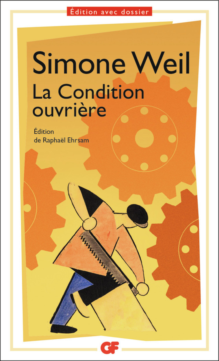 LA CONDITION OUVRIERE - PREPAS SCIENTIFIQUES 2023 - WEIL SIMONE - FLAMMARION