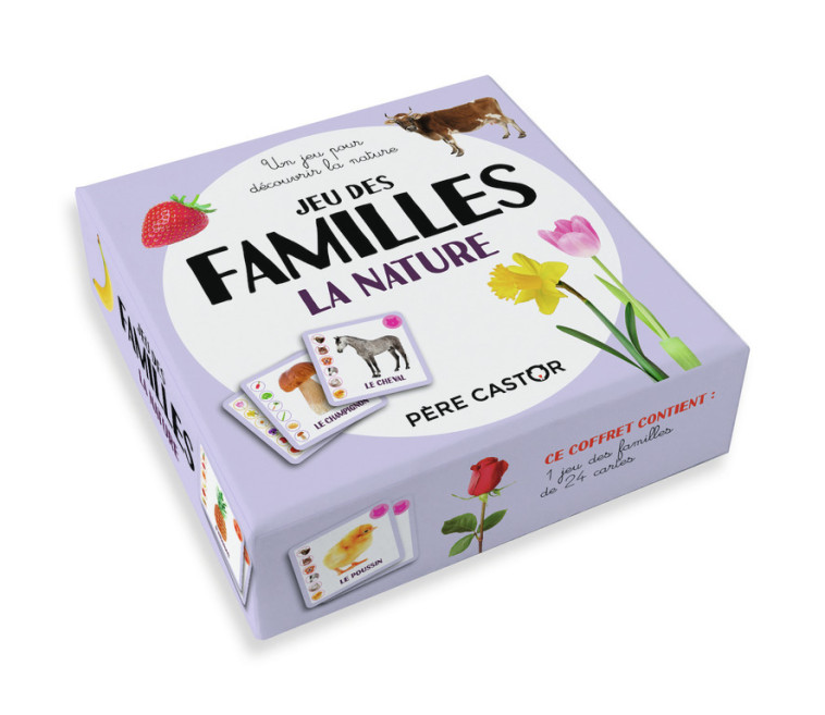 JEU DES FAMILLES - LA NATURE - COLLECTIF - PERE CASTOR