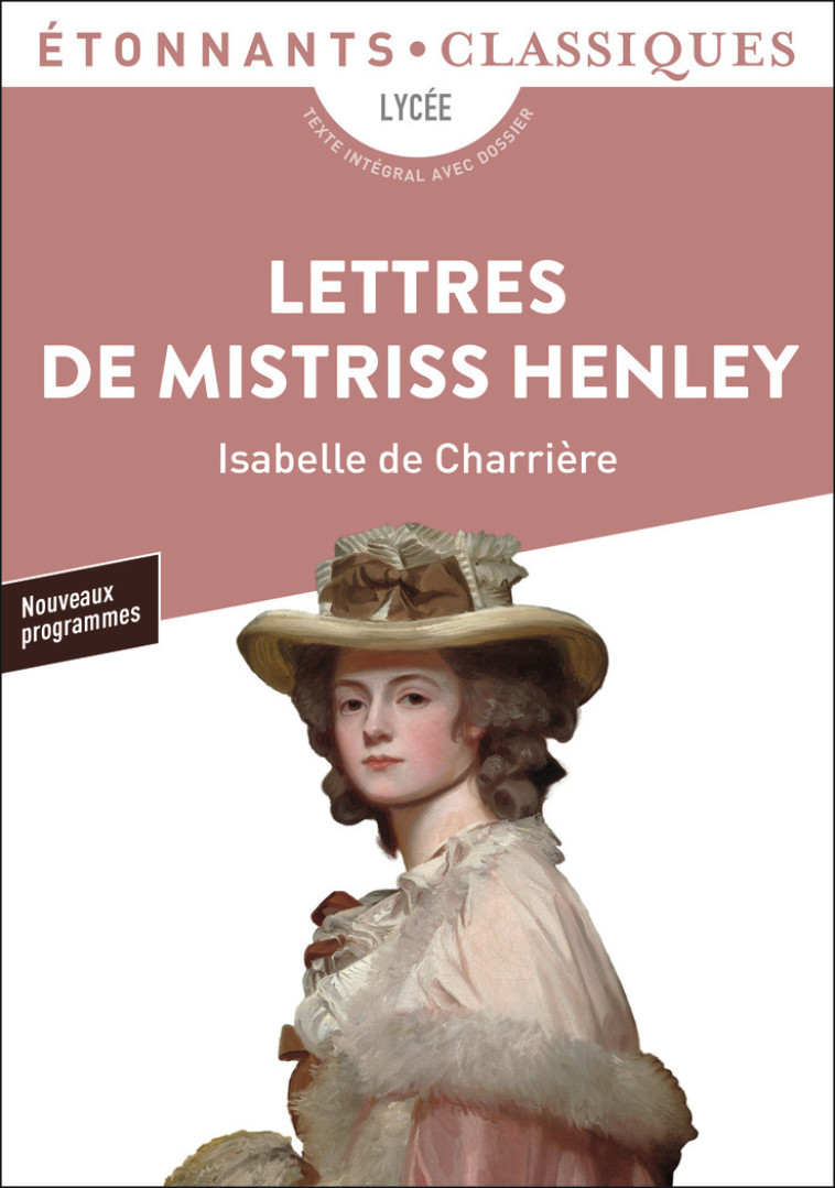 LETTRES DE MISTRISS HENLEY - CHARRIERE ISABELLE DE - FLAMMARION