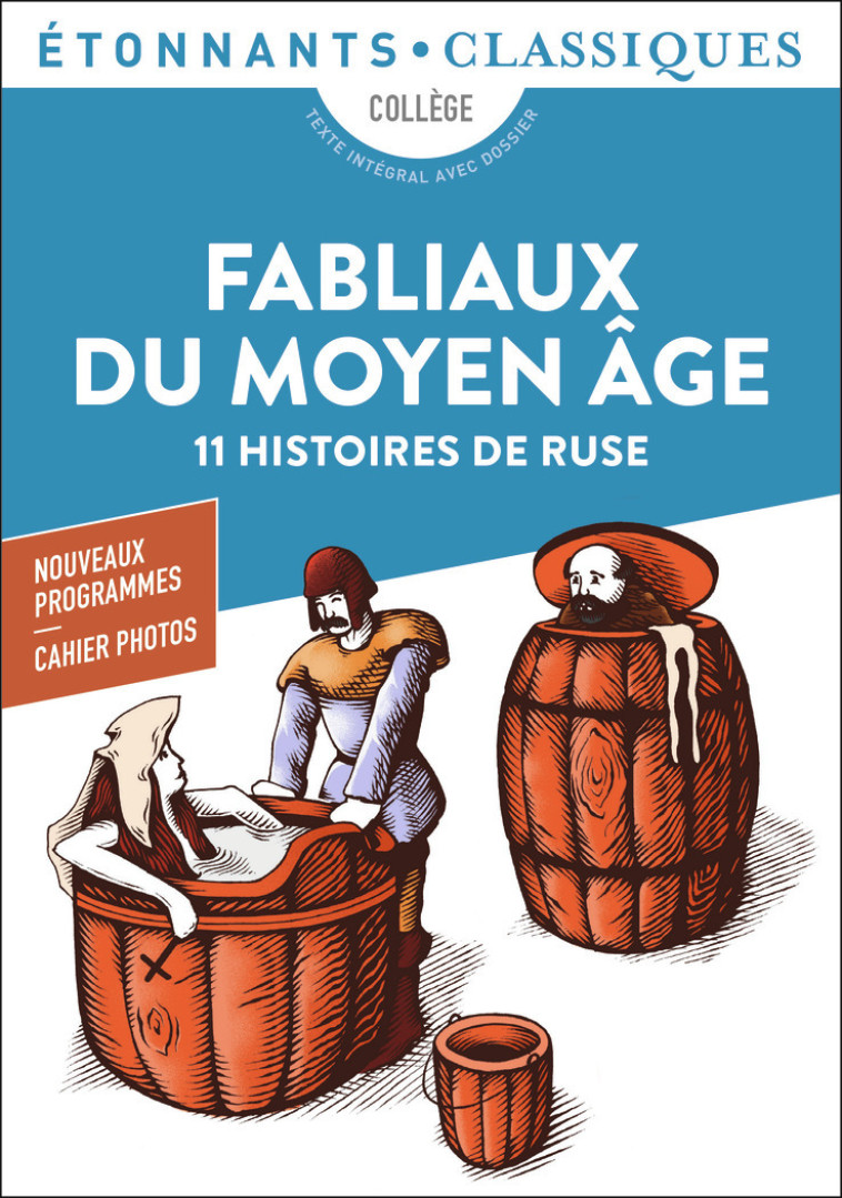 FABLIAUX DU MOYEN AGE - 11 HISTOIRES DE RUSE ED 2023 - ANONYME - FLAMMARION