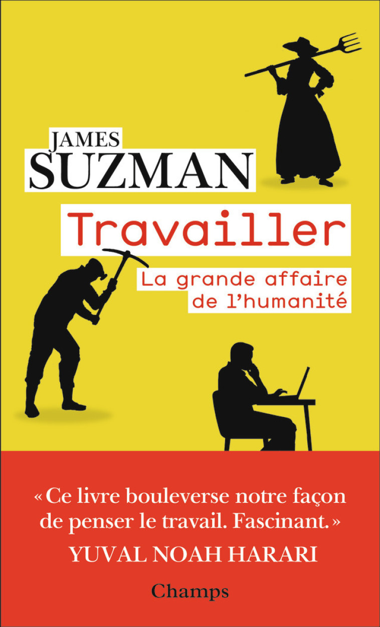 TRAVAILLER - LA GRANDE AFFAIRE DE L'HUMANITE - SUZMAN JAMES - FLAMMARION