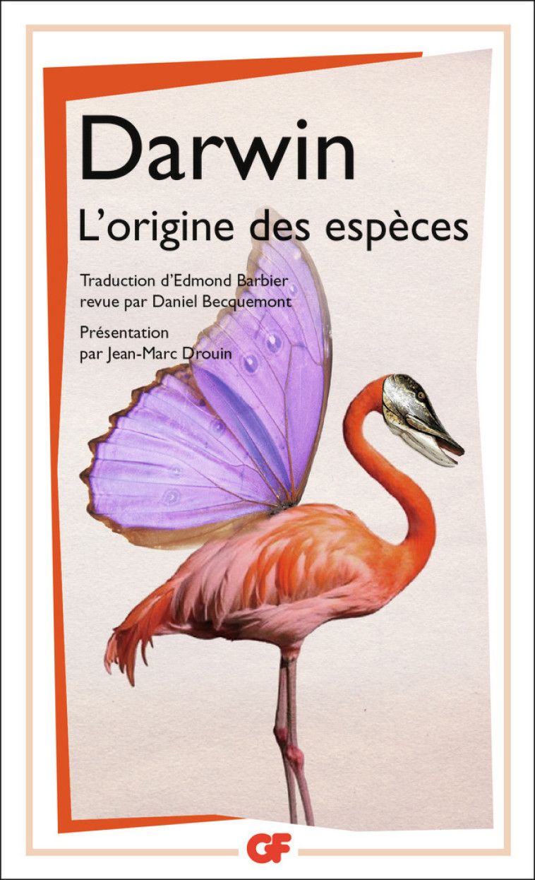 L'ORIGINE DES ESPECES NE - DARWIN CHARLES - FLAMMARION