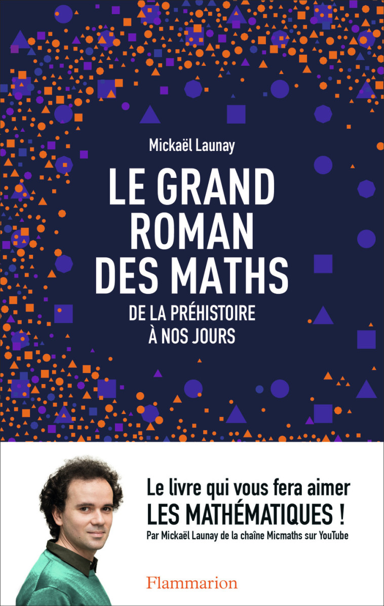 LE GRAND ROMAN DES MATHS : DE LA PREHISTOIR E A NOS JOURS - LAUNAY MICKAEL - FLAMMARION