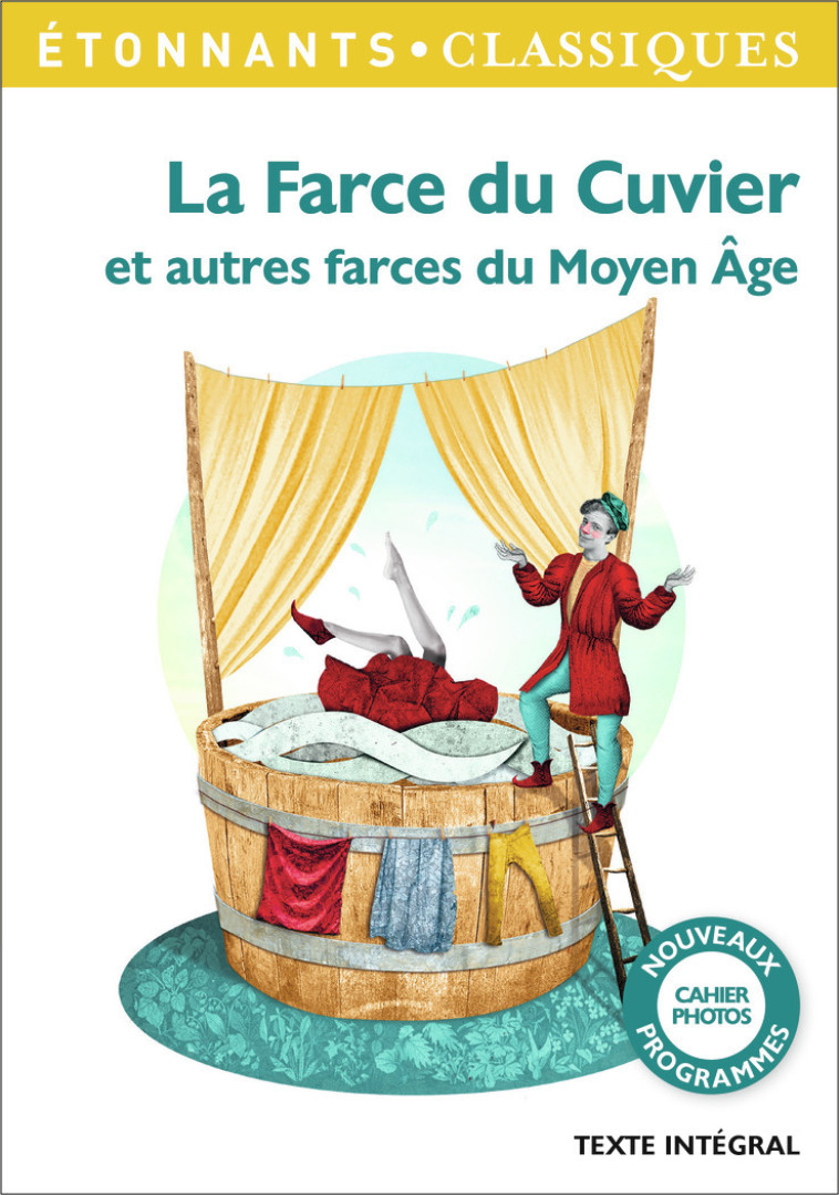 LA FARCE DU CUVIER ET AUTRES FARCES DU MOYEN AGE - ANONYME - FLAMMARION