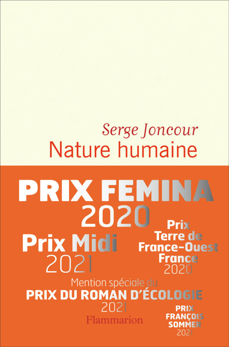 NATURE HUMAINE - JONCOUR SERGE - FLAMMARION