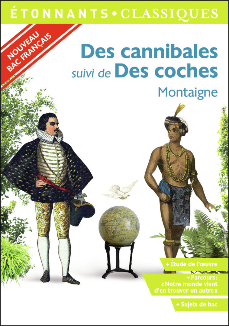 DES CANNIBALES SUIVI DE DES COCHES BAC 2020 - MONTAIGNE - FLAMMARION