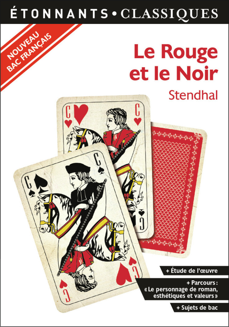 LE ROUGE ET LE NOIR BAC 2020 - STENDHAL - FLAMMARION