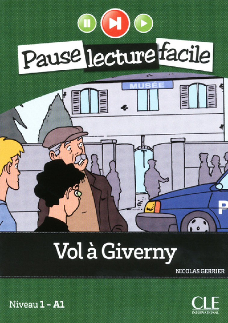 VOL A GIVERNY + CD AUDIO - GERRIER NICOLAS - CLE INTERNAT