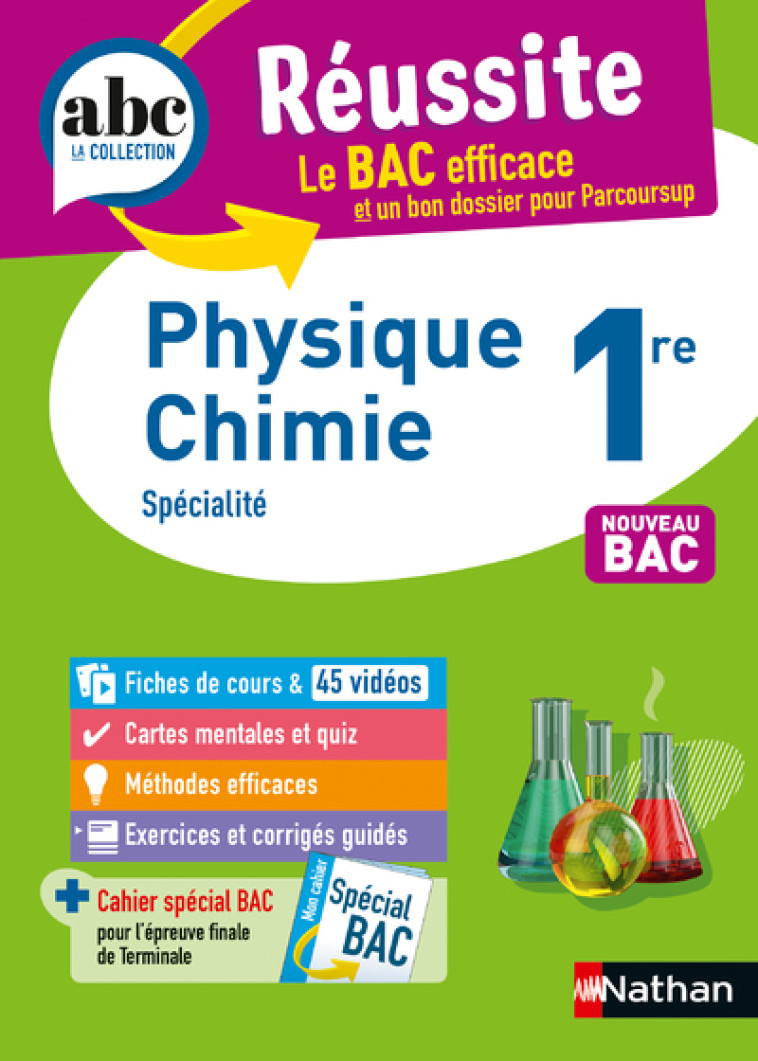 PHYSIQUE-CHIMIE 1RE ED 2022 - MARTEAU KARINE - NATHAN