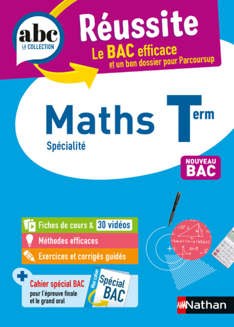 MATHS TERMINALE ED 2022 - DESROUSSEAUX P-A. - NATHAN