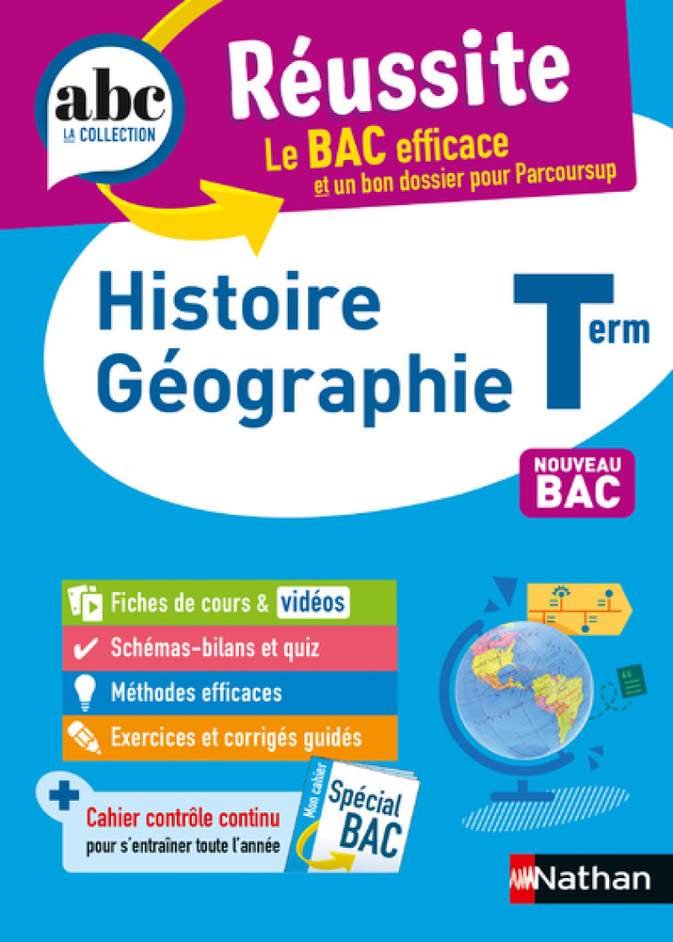 HISTOIRE GEOGRAPHIE TERMINALE ED 2022 - FOULETIER FREDERIC - NATHAN